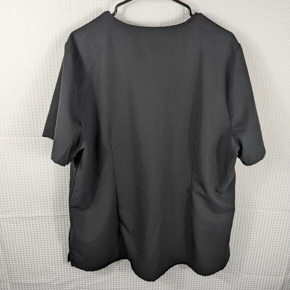 FIGS Casma Technical Collection Black Scrub Top XXL Womens Medical Uniform - Picture 4 of 4